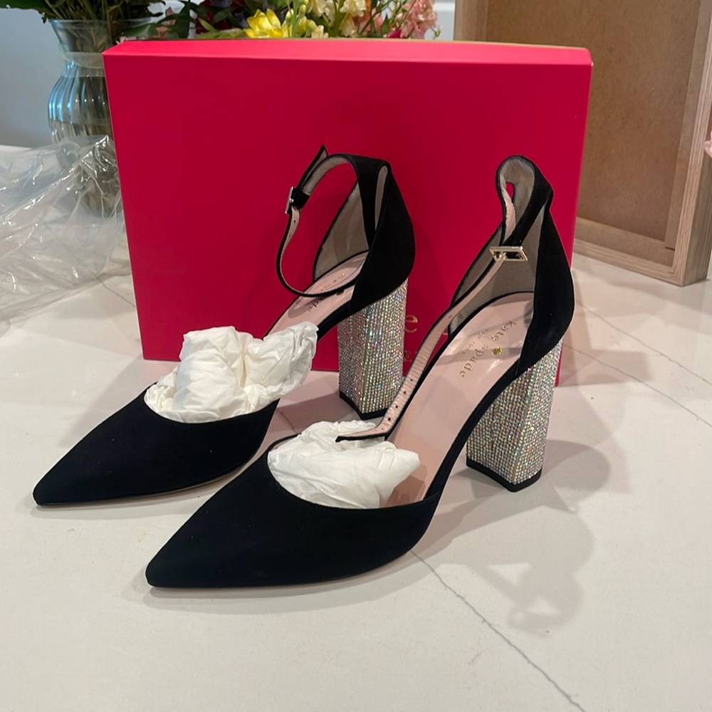 Kate Spade Aurora borealis heel